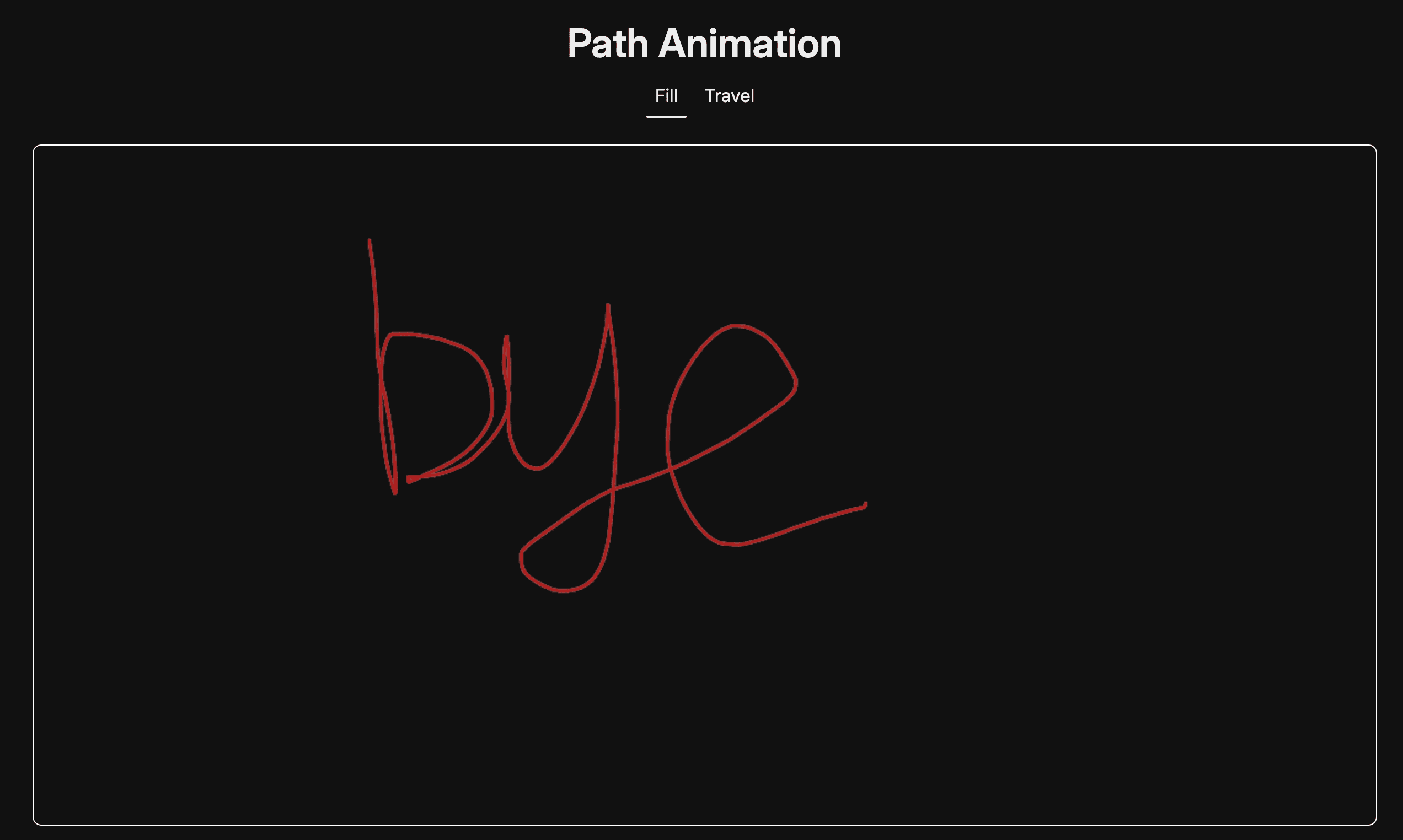 Path Animation